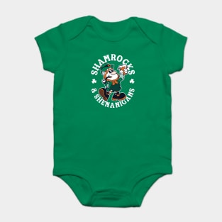 Shamrocks & Shenanigans - Irish Leprechaun - St Paddy's Day Baby Bodysuit